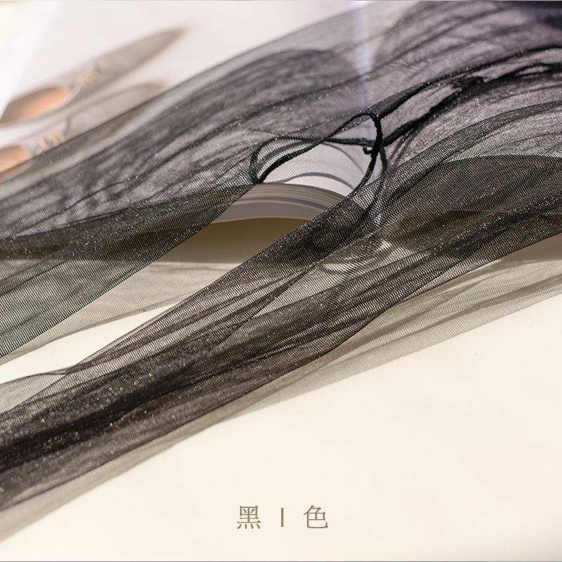 SP & CITY 8 Kleuren Vrouwen Dunne Elasticiteit Panty Sexy Dames Nylon Glanzende Transparante Vrouwelijke Kousen Nachtclub Licht Panty: black