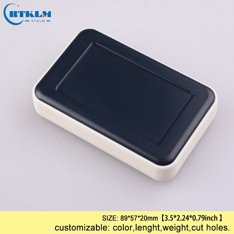 Plastic electronic box handheld plastic enclosure abs diy junction box four colors 89*57*20mm