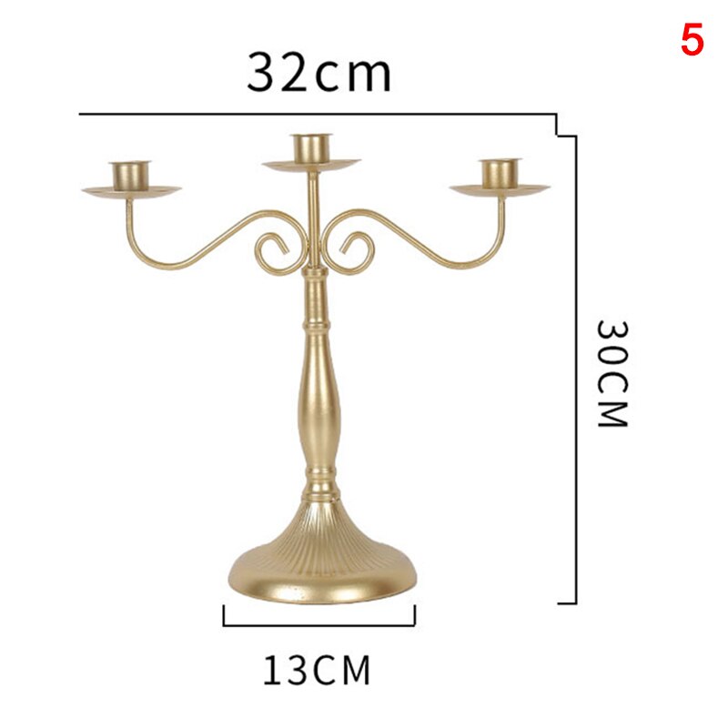 Castiçal de estilo europeu castiçal castiçal casamento castiçal castiçal castiçal decoração da casa casamento tb venda: Vermelho