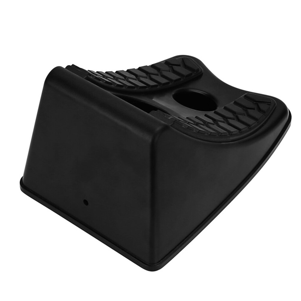 Tire Parking Car Stoppers Truck Locator Plastic Black Reverse Pad Anti-skid Heavy Duty Wheel Chocks