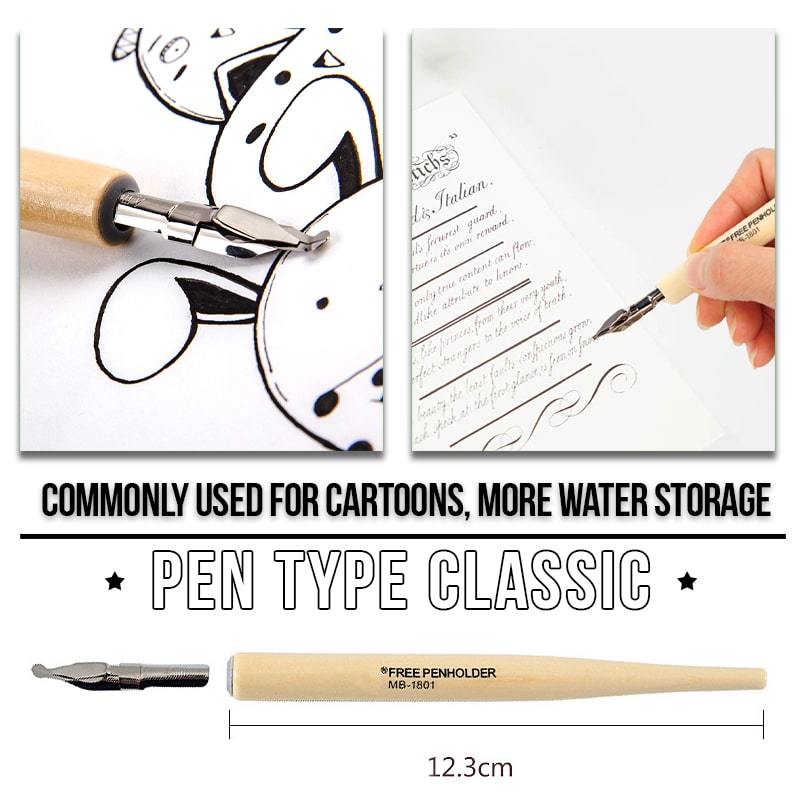 Dip Pen Set For Drawing Comic Fountain Pen Japan Tachikawa Dip Pen Premium Line Drawing Nib For Manga/Cartoon Desig