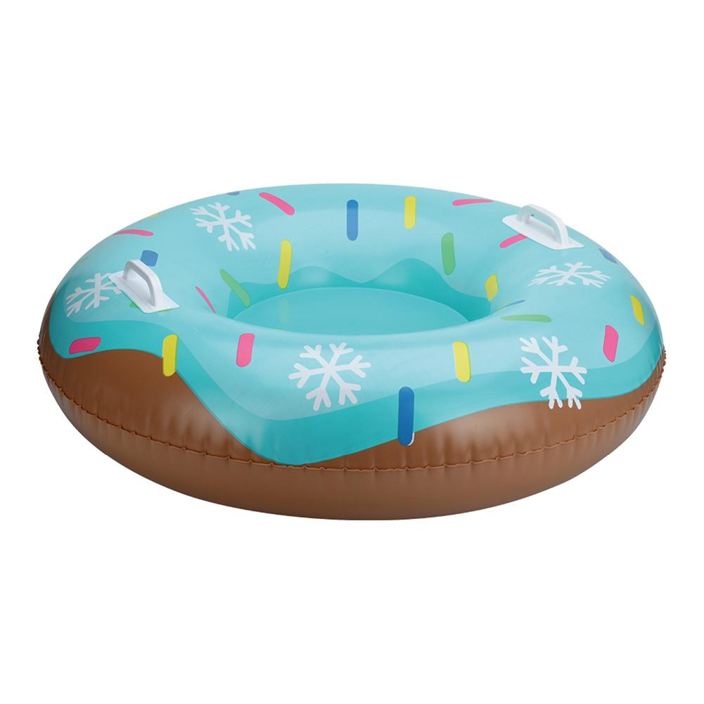 Outdoor Sports Heavy Duty Skiing Boards Sled Snow Tube For Kid Snow Tire Slippery Grass Sand Board Ski Pad Snowboard With Handle