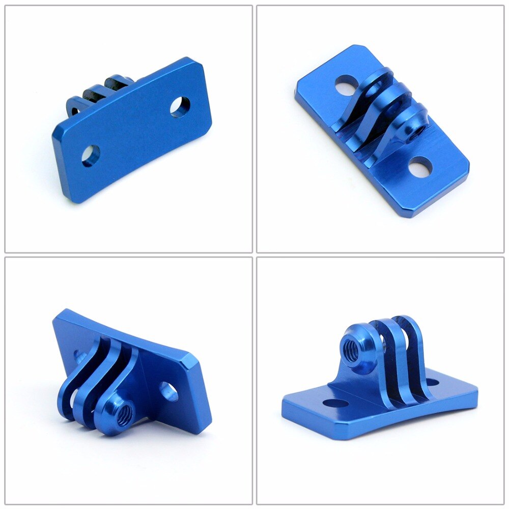 Skydiving Helmet Fixed Mount Holder Adapter Mounts for GOPRO Max 9 8 7 6 yi GitUp SJcam EKEN for AKASO EK7000 4K Action Camera