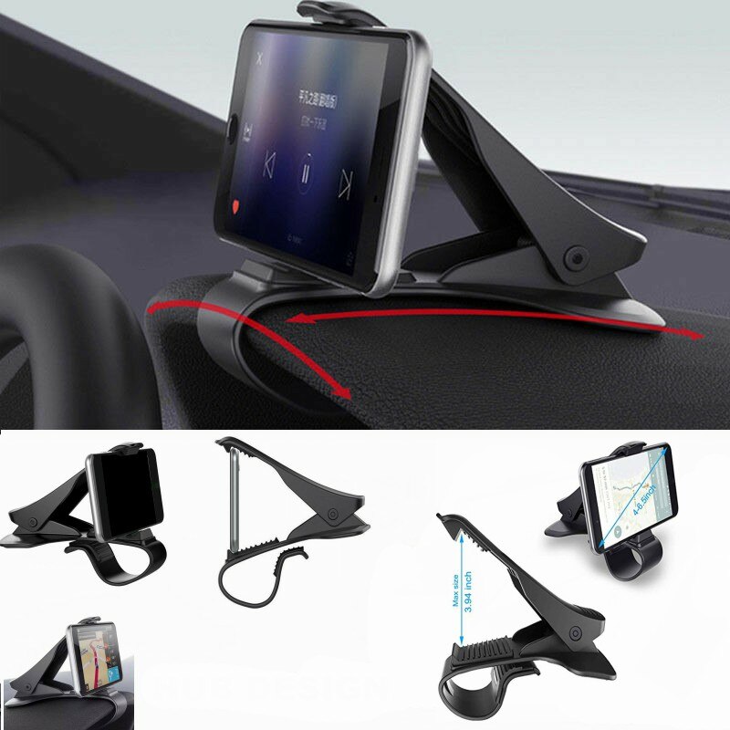 Auto Telefon Halter Dashboard Halterung Universal Cradle Handy Clip GPS Halterung Handy Halter Stehen für Handy im Auto HUD