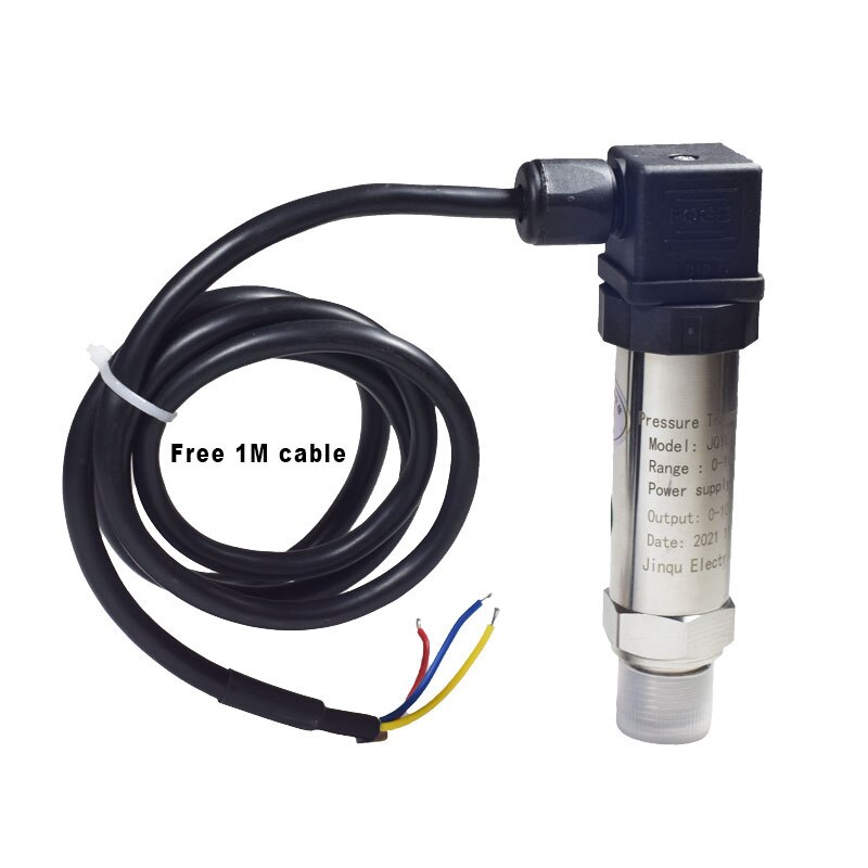 Pressure Transmitter 0-5V 10V Output Pressure Sensor Water Pressure Oil Pressure Air Pressure Hydraulic Sensor M20*1.5 Thread
