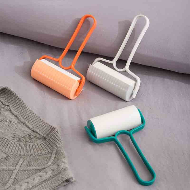 Hair Applicator Sticky Clothes 1Pcs Multi Purpose Dust Remover Roller Style Fabric Fluff Brush Portable Detachable With Handle