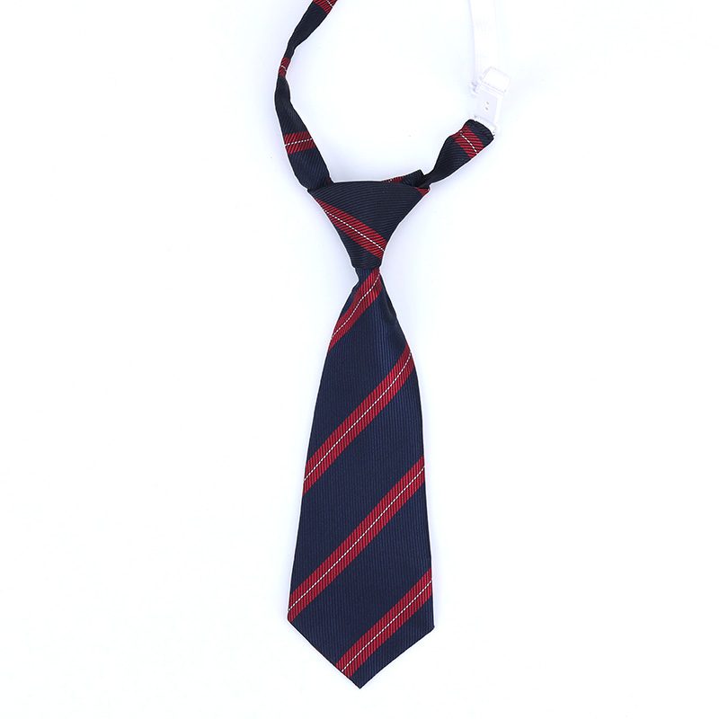 Lazy JK Ties Boys Striped Neck Tie Girls Japanese Style for School Uniform Cute Necktie Solid Casual Childs Accessories Ties: Lavender