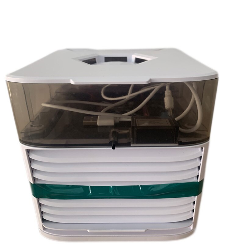 Desktop Desktop Mini Air Cooler Portable Fan USB Car Desktop Air Conditioner Remote Control Function Air Cooler Fan Humidifier: Extreme