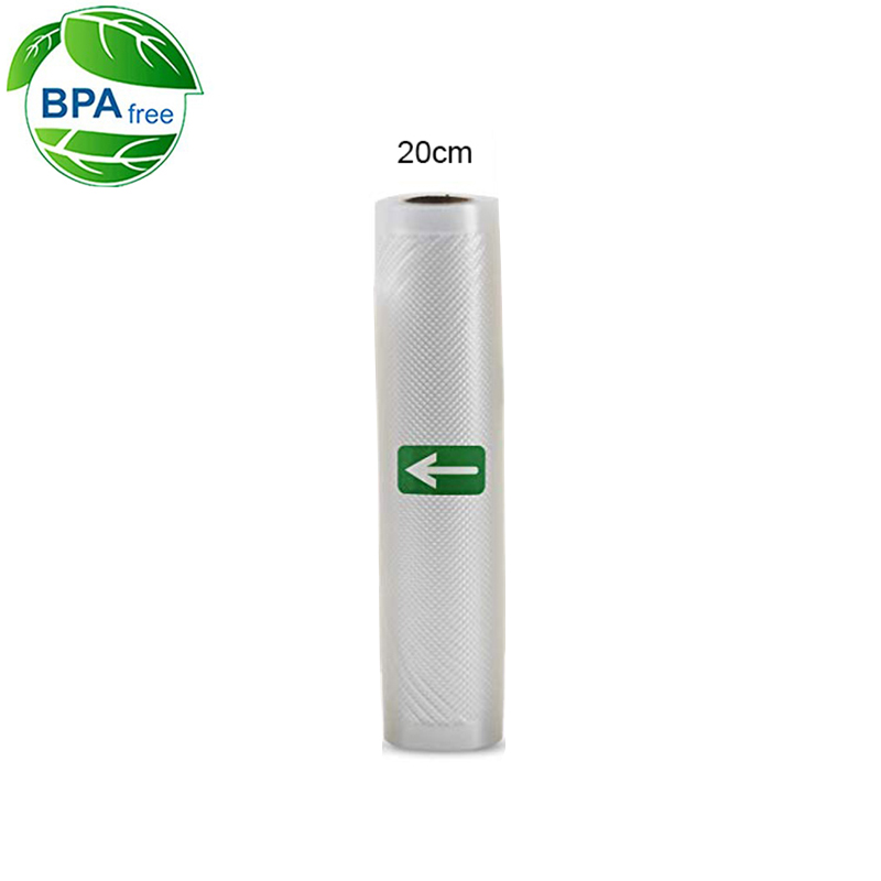 Lebensmittel-Vakuumbeutel für Sous-Vide-Aufbewahrung, Verpackungsbeutel für Vakuumierer, Fleisch, Obst, Gemüse, 500 cm/Rollen: Blau