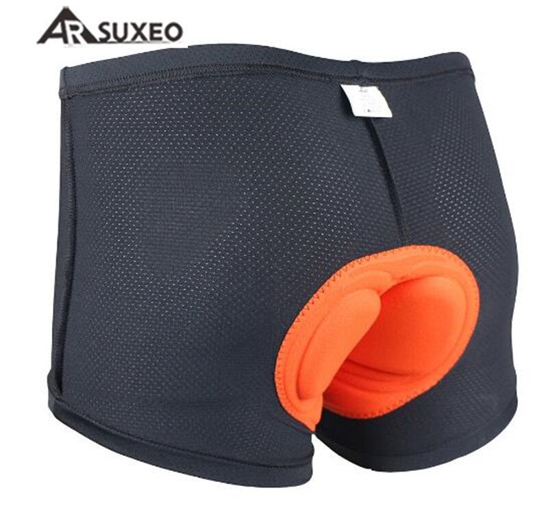 ARSUXEO Man Vrouwen Fietsbroek Mountaion Racefiets BicycleUnderwear Biking Undershorts Spons GEL Padded Korte