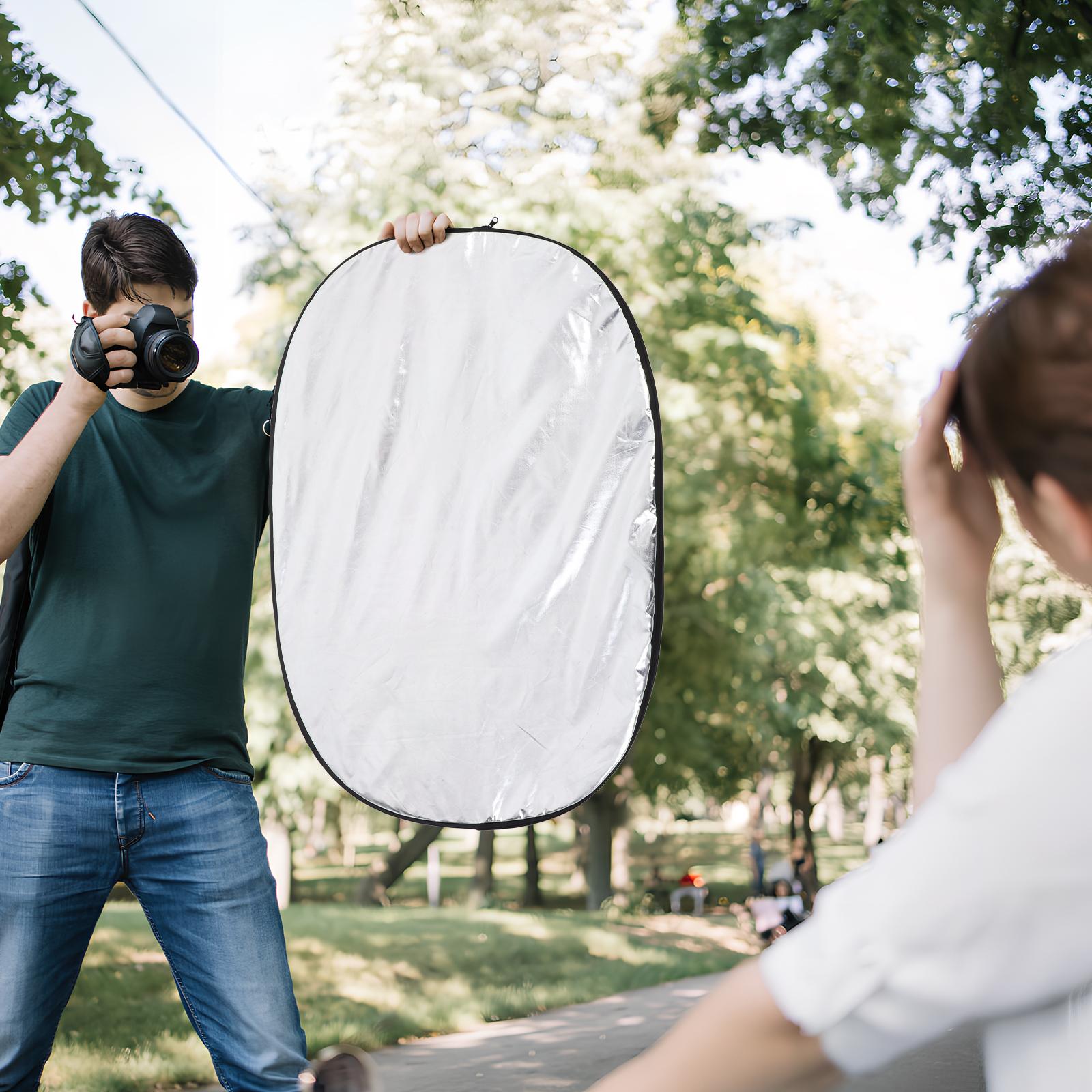 Grote fotografische reflector Pop-up diffuser Lichtreflectoren Draagbaar softboxpaneel Buiten Binnenverlichting Controle Reisgereedschap