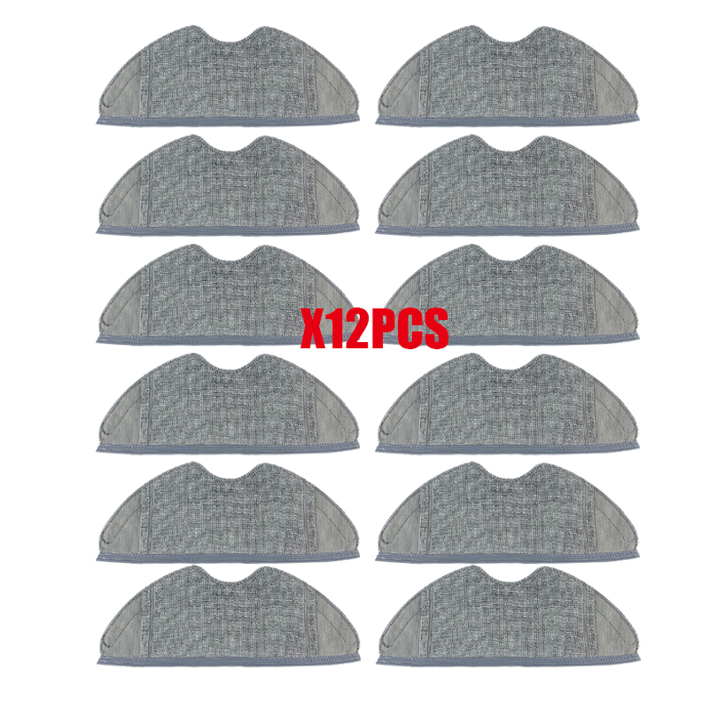 Piezas de repuesto para Robot aspirador qihoo, paño de limpieza para mopa, filtro HEPA lavable, reemplazo de trapo, accesorios para 360 S7 pro: Verde militar
