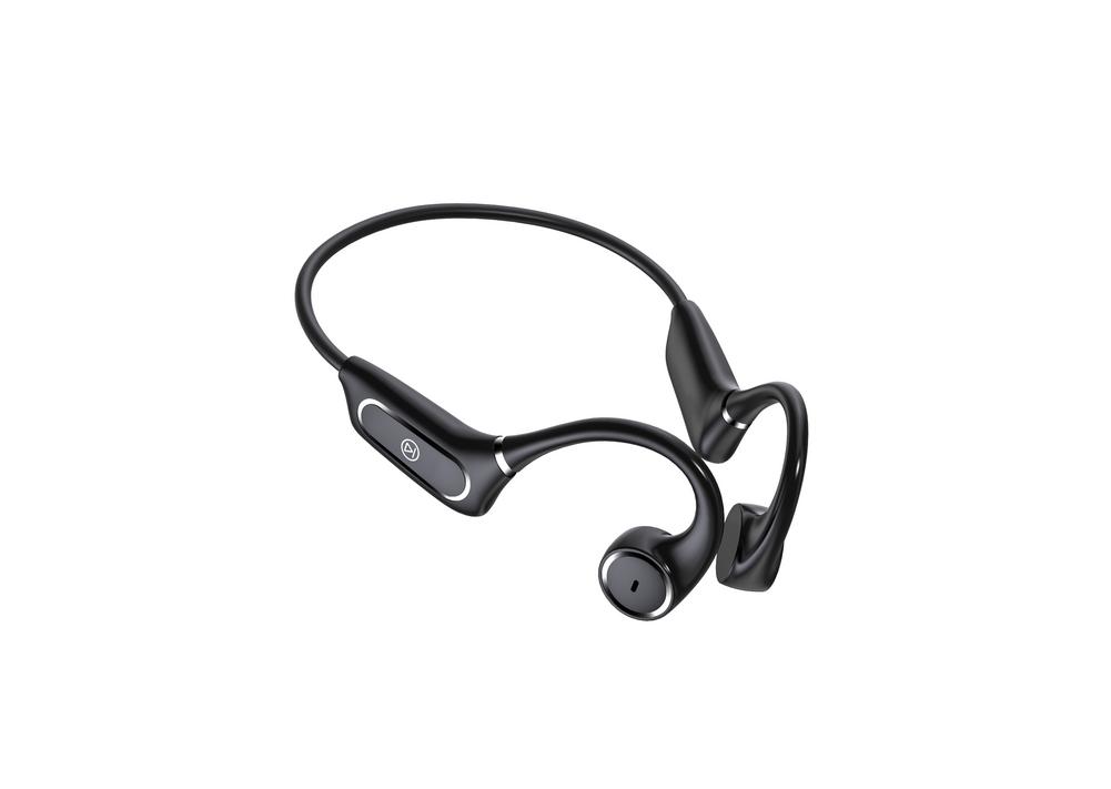 H12 Bluetooth 5.0 Wireless Headphones IP55 Waterproof Bone Conduction Earphone Outdoor Sport Headset With Mic Handsfree Headsets: Default Title