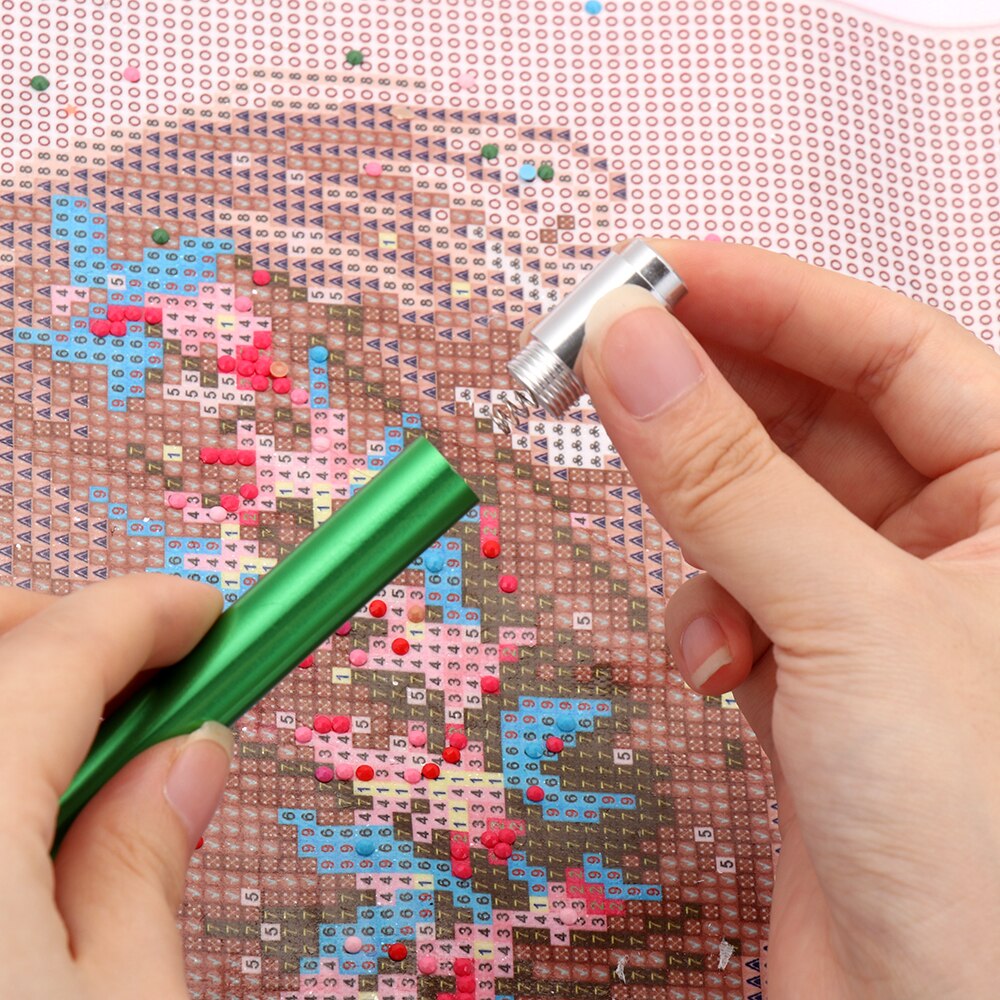 DIY Point Lighting Drill Pen 5D Diamond Painting Tool Cross Stitch Embroidery Sewing Accessories Nail Art Decoration Tool