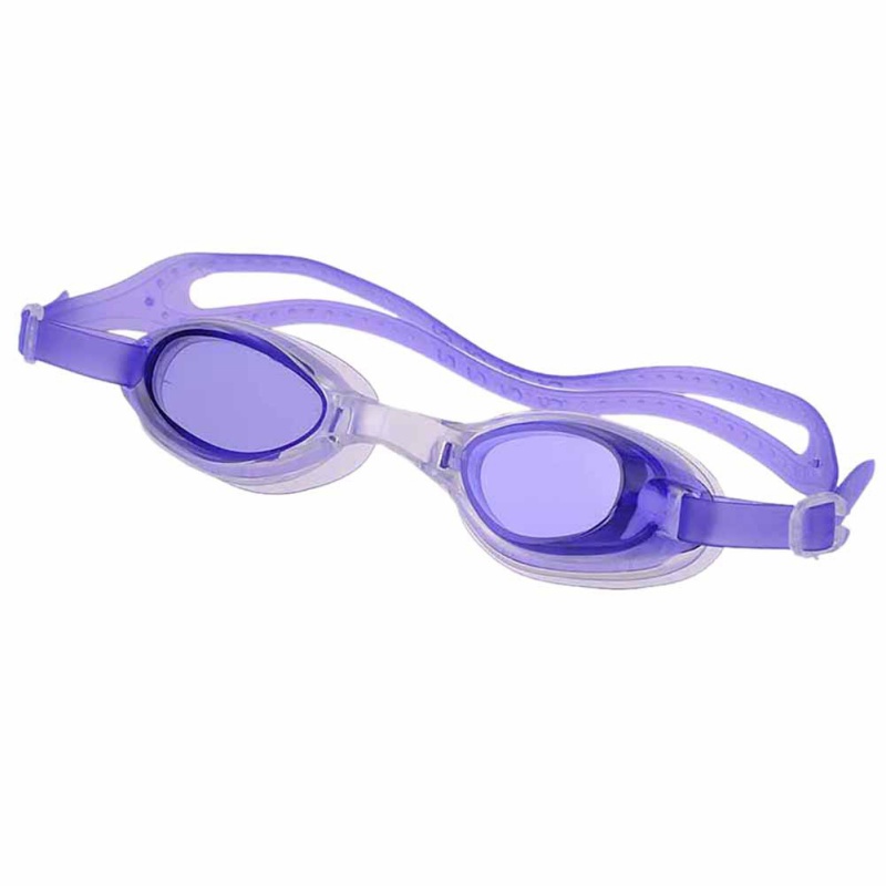 Hd vandtæt anti-dug flere farver at vælge imellem flotte smagløse, giftfri, holdbare svømmebriller: Lilla