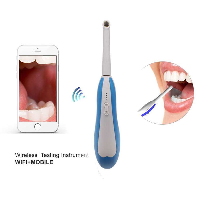 Draadloze HD Tandheelkundige Endoscoop WiFi Intraoral Camera IP67 LED Tandarts Tand Borescope Orale Real-time Video Dental Inspectie Gereedschap