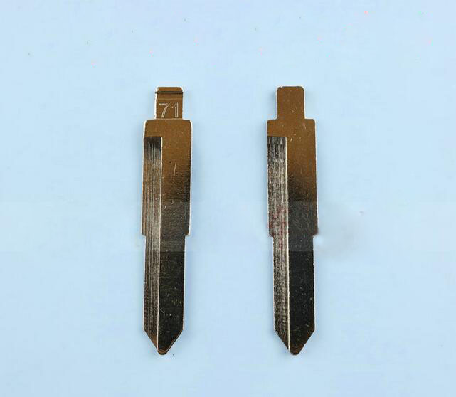 71 # Vervanging Flip Afstandsbediening Sleutelblad Autosleutel leeg Voor Toyota Hiace Flip afstandsbediening Sleutel: right slot