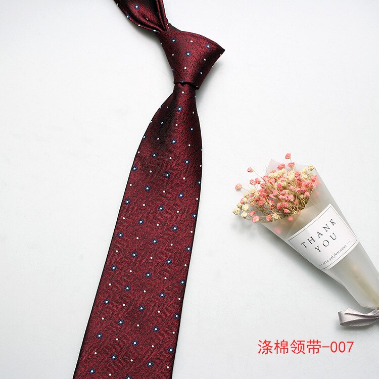 Linbaiway klassieke stropdassen handgemaakte smalle stropdassen voor mannen stropdas voor bruiloften zakelijke pakken stropdas slanke heren stropdassen gravatas: 007