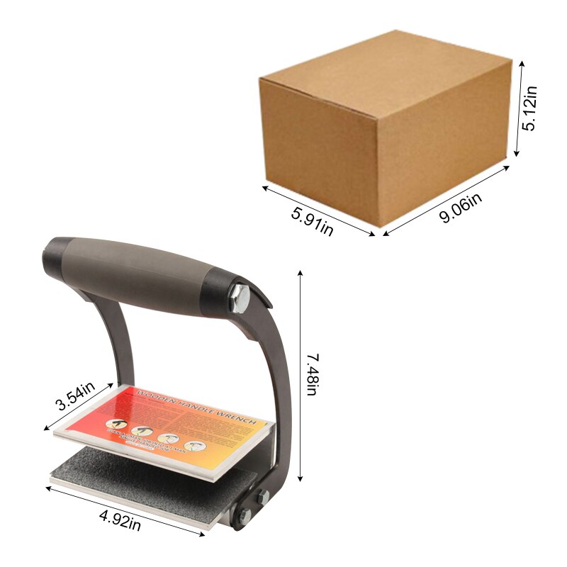 50kg Heavy Handing Tools Plywood Panel Carrier Handy Gripper Wood Board Lifter Handle Tool Sheetrock Lfiting Tools