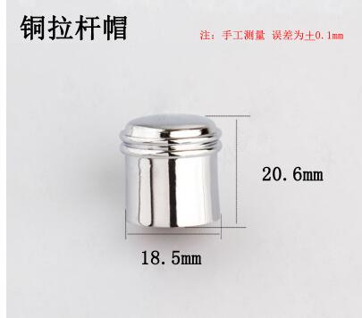Faucet Separator Throttle Diverter Three-way Mix Valve Switch Shower Faucet Switch To Diverter Copper Rod Pull Cap Accessories: WHITE