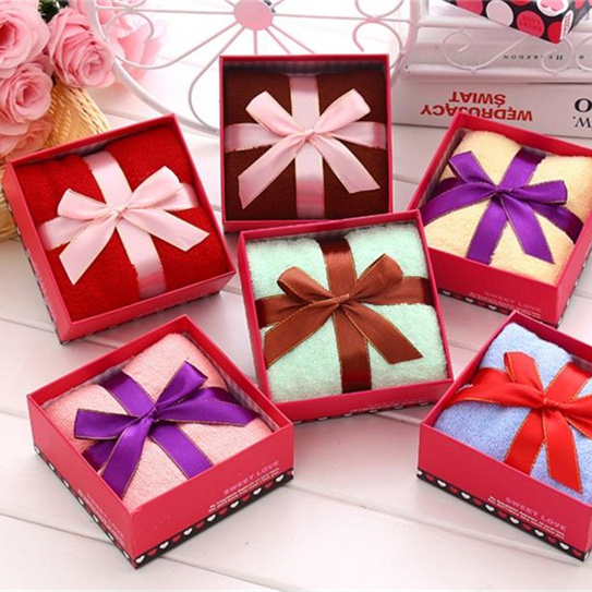 35*72cm handtuch exquisit verpackung Kasten Kreative handtuch Lehrer &#39;Tag Valentinstag murmeln der Schild Geburtstag hochzeit Party