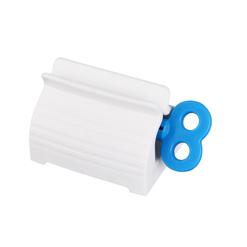 Home Toothpaste Dispenser Squeezer Bathroom Accessories Toothpaste Holder Organizer Hair Dye Cosmetic Squeezer No Waste: Blue