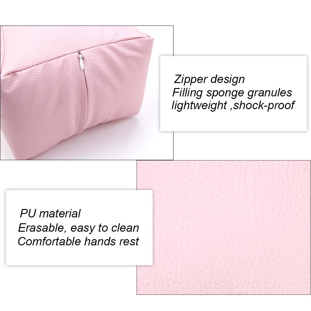 Nail art pude pude håndstøtte manicure holder negle skrivebord armlæn blød pu pedicure hånd fod pude negle tilbehør værktøj