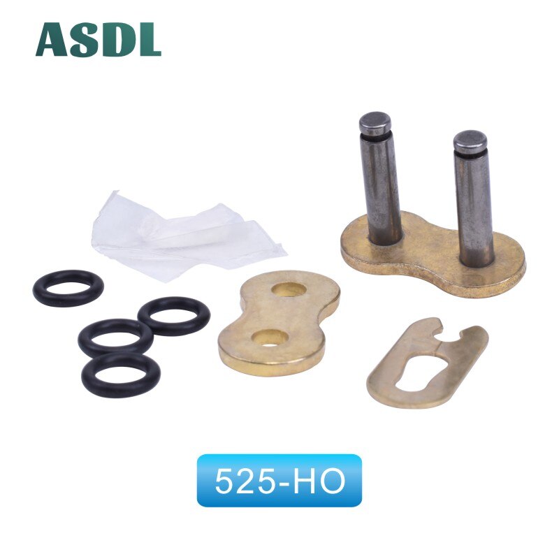 525 525ho 525hx o-ring x-ring motocicleta clipe de corrente rebite junção conector fivela link: 1pcs 525HO