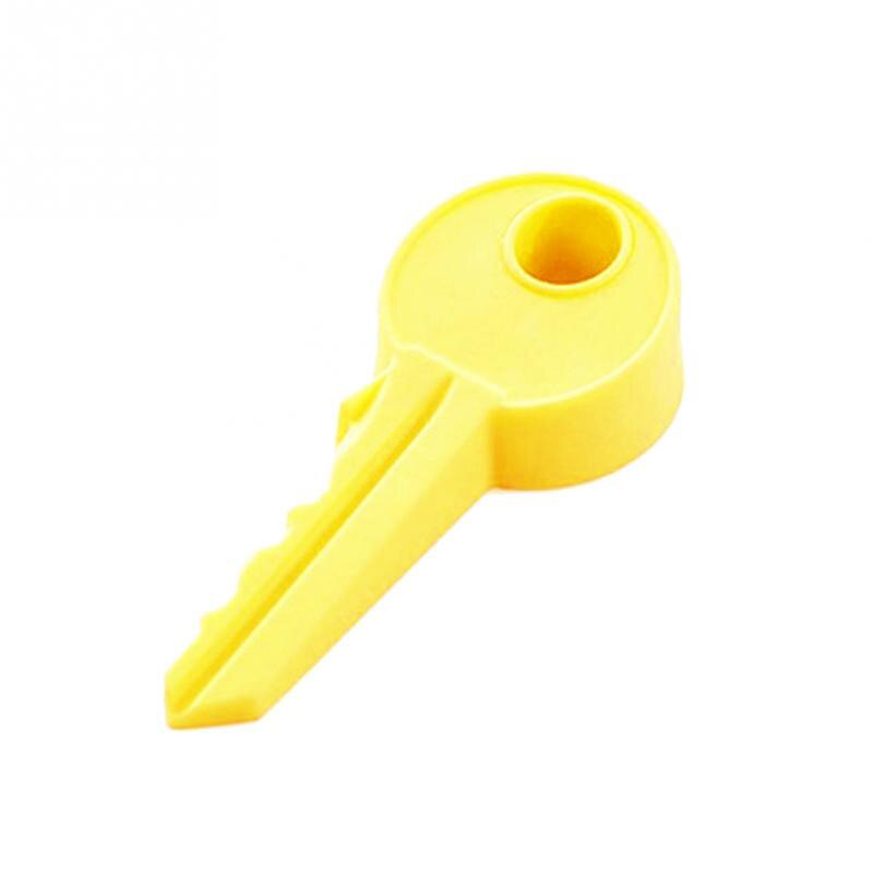Tope de puerta de goma de silicona bonita y llave decoración del hogar protección de seguridad para los dedos chico herramientas de Tope de puerta seguro para bebé
