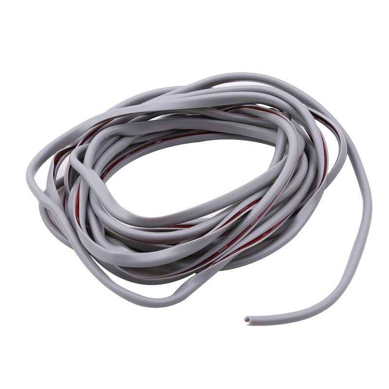 5m Auto Universal Car Door Edge Rubber Scratch Protector Moulding Strip Protection Strips Sealing Anti-rub DIY Car-styling: Grey
