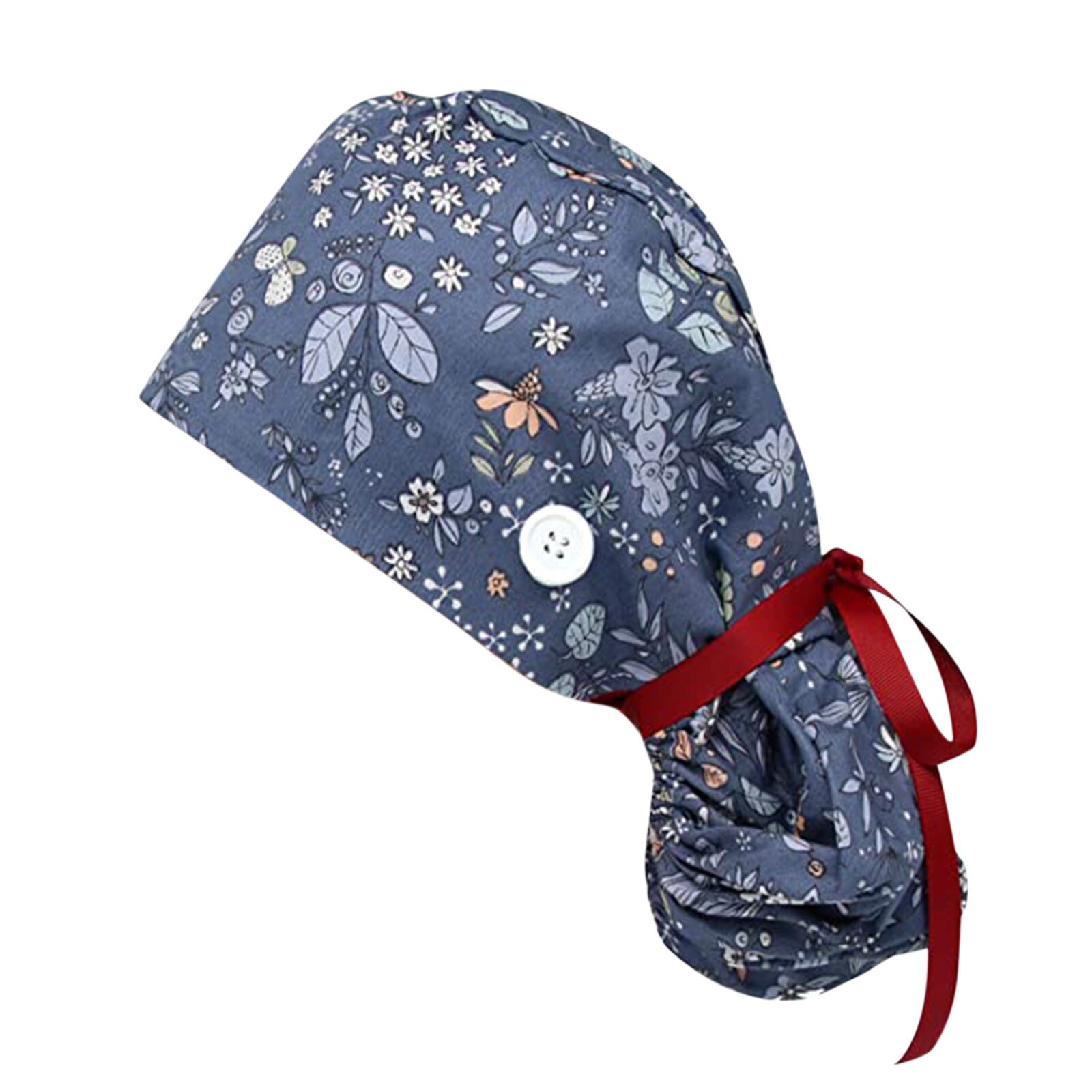 Working cap nurse accessories Solid Print Work Hat Casual Unisex Cap With uniform clinical beautician: Beige