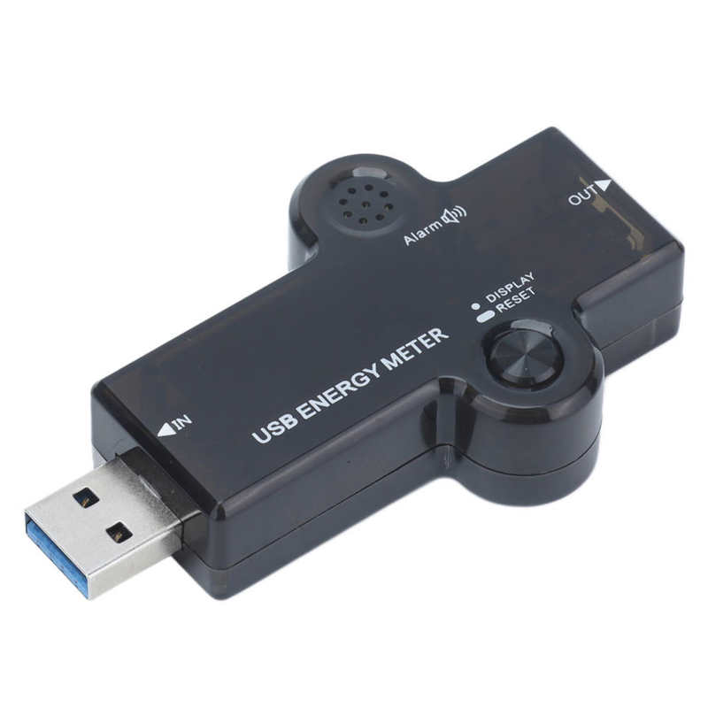 USB C Power Meter Monitor High Definition USB C Tester for USB Digital Devices