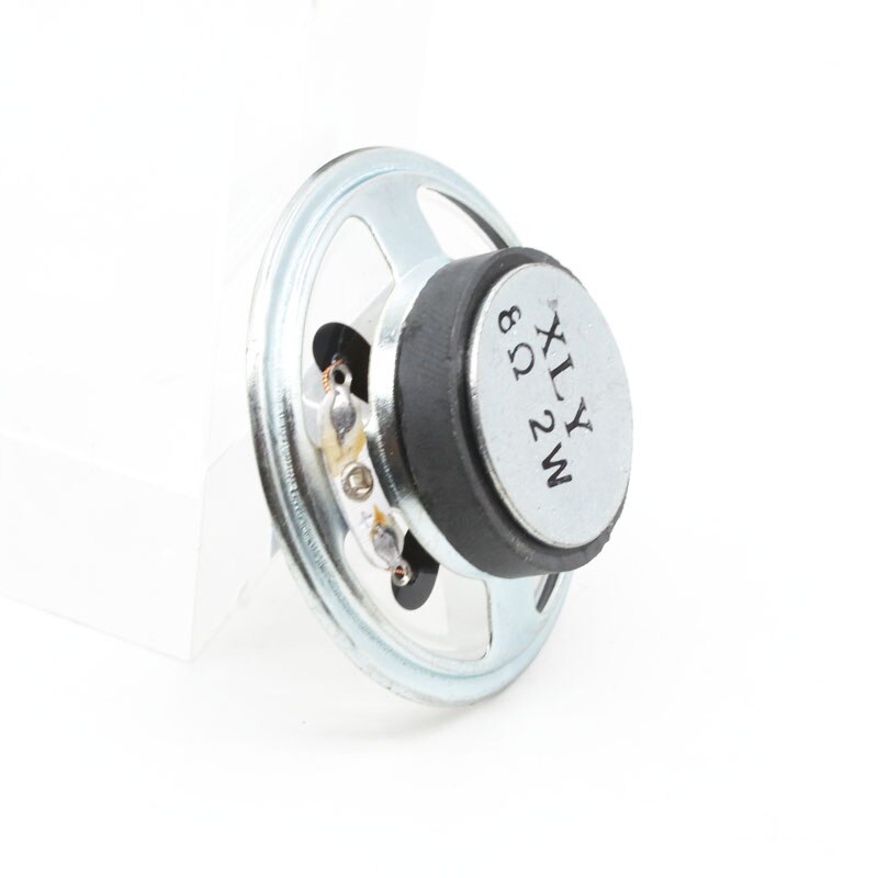 2 pièces 8R 2W haut-parleur étanche 57MM diamètre clair cône papier bouchon lumineux 32MM externe magnétique hauteur 17MM