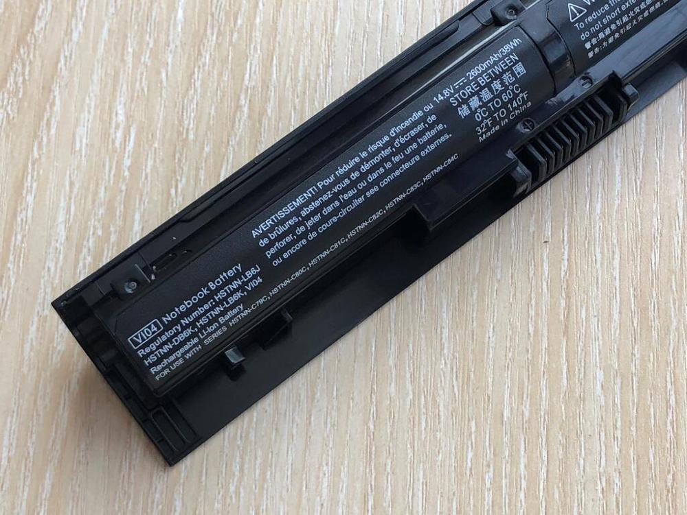 VI04 756743-001 batería para HP Pavilion 15-P084no 17 Notebook PC HSTNN-DB6I HSTNN-DB6K HSTNN-LB6J TPN-Q141 TPN-Q142