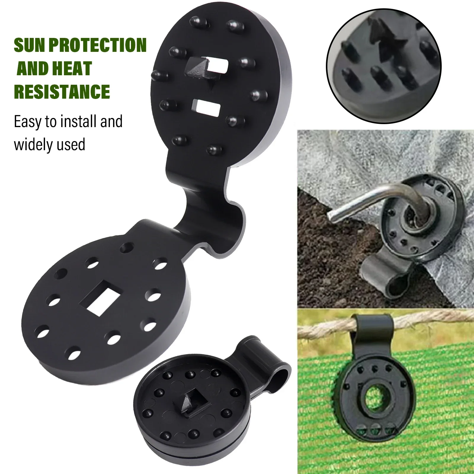 Outdoor Schatten Mesh Clips Markise Clips Schatten Stoff Kunststoff Clip Camping Garten Zubehör Zaun Netz Fix Clamp Haken