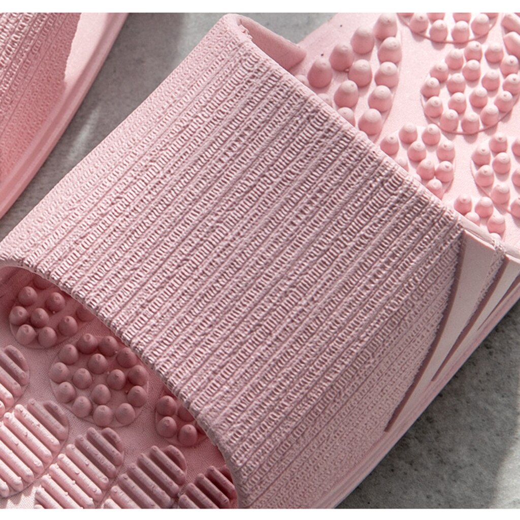 4x Indoor Vouwen Strand Schoenen Zachte Ademend Voet Massage Slippers Sandalen