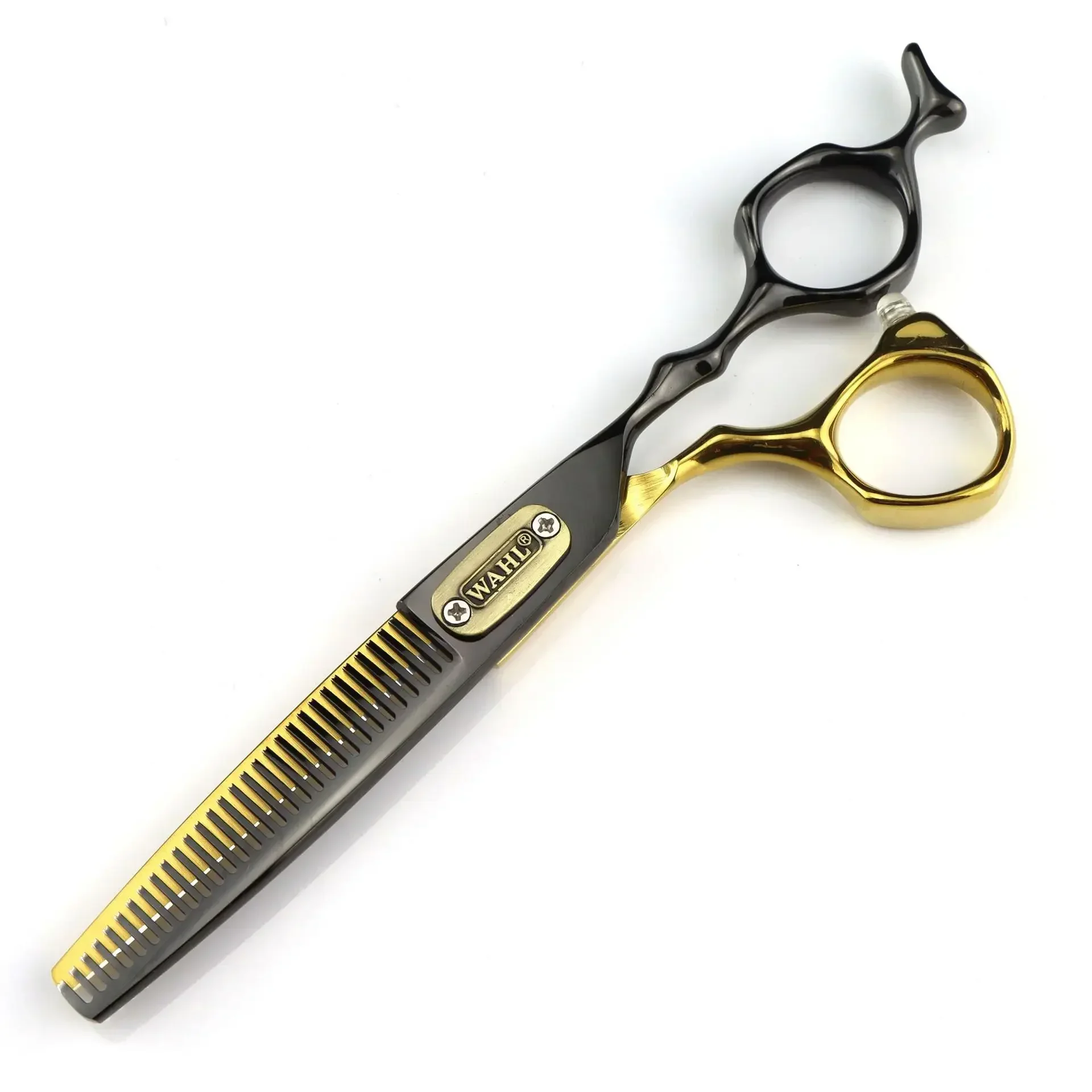Japan 440c Steel 6 Inch Bull Head Hair Cutting Scissors Haircut Thinning Barber Cut Shears Hairdressing Scissors: green