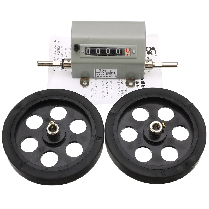 5 Digits Rolling Wheel Counter Meter Counter Length Measure Mechanic Counter Textile Machinery Meters Decoder 1-9999.9M