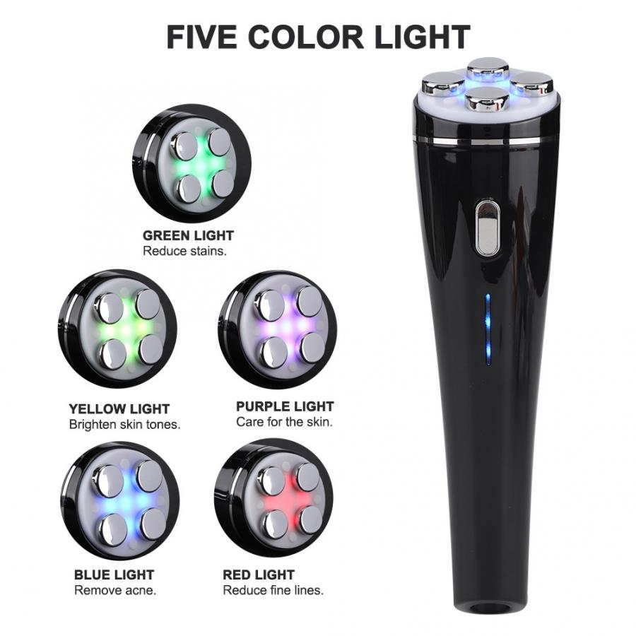 EMS Micro Current Color Light Facial Machine Lifti... – Grandado