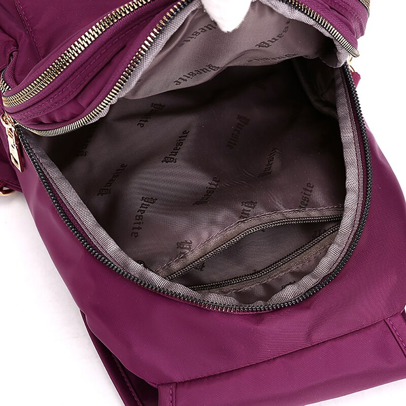 Multifunktionel lynlås sportstaske kvinder udendørs sportstaske rygsæk dame rygsæk til femme