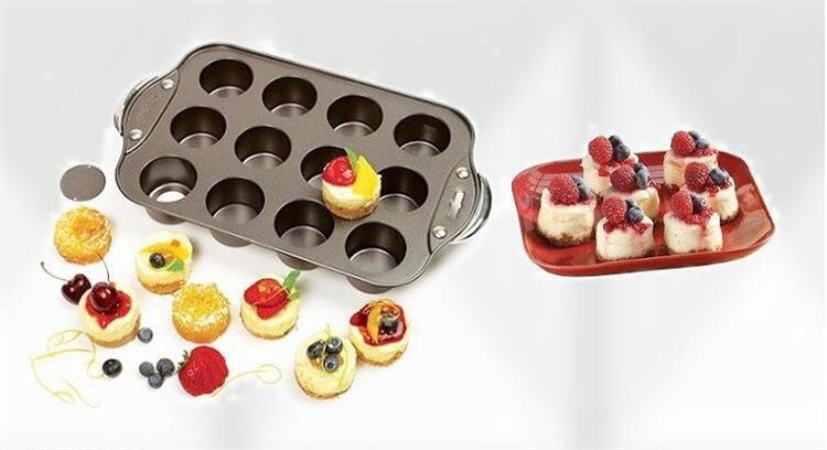 12 kopjes ronde cheesecake taartvorm mini antiaanbakvorm verwijderbare bodem muffin cupcakevorm doe-het-zelf bakgereedschap