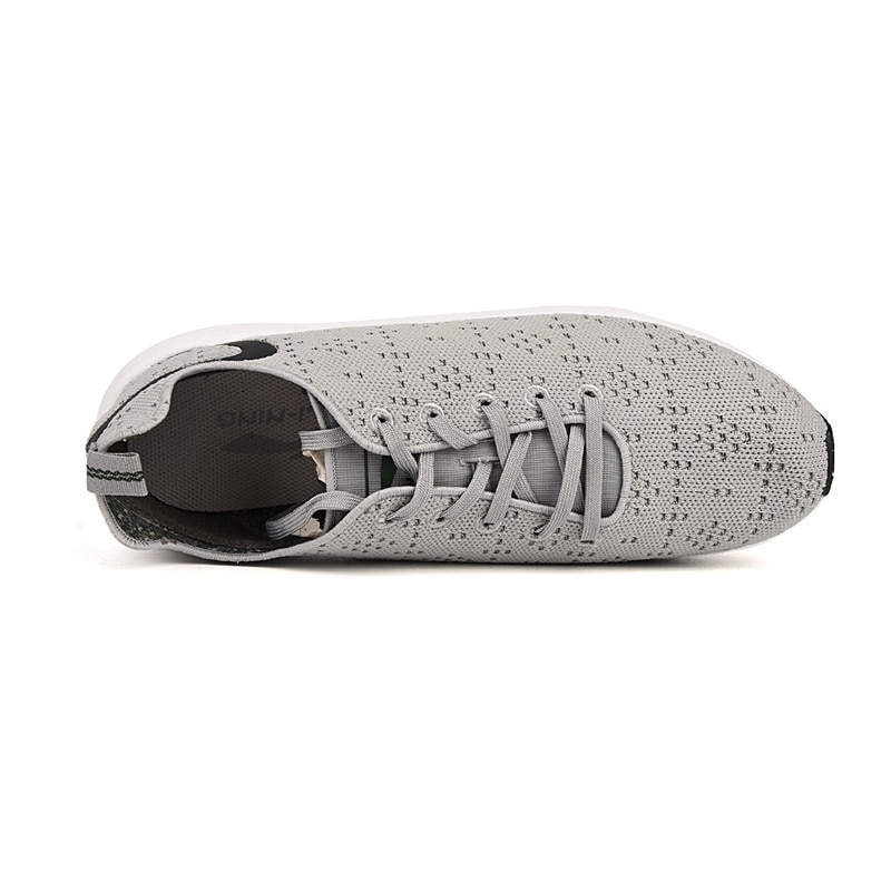 Li-ning herr ljung fritid waling skor mono garn bärbart foder li ning sportskor andas sneakers agcm 055 yxb 076