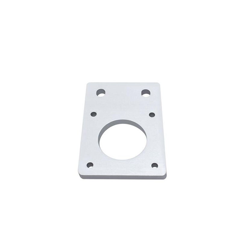 1PC NEMA 17 42-Series Stepper Motor Mounting Plate Fixed Plate Bracket for 3D Printer CNC Parts fit 2040 Profiles: Silver