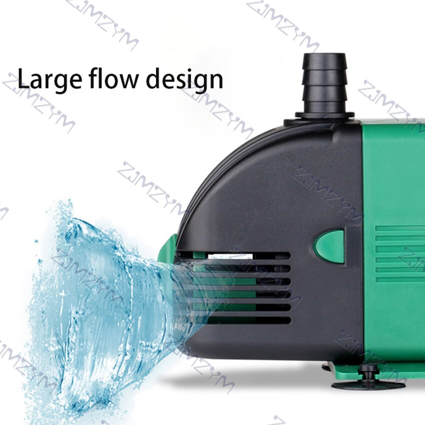 YLJ-900 220 V 900L / h 15 W Tauch Wasserpumpe Aquarium Brunnen Aquarium Aquarium Energiesparende edelstahl welle