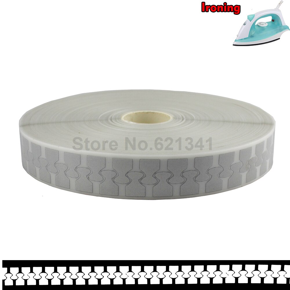 High Visibility Safely Silver Reflective Tape Iron On Fabric Clothes Heat Transfer Vinyl Film Zipper DIY M30 25mm*1m