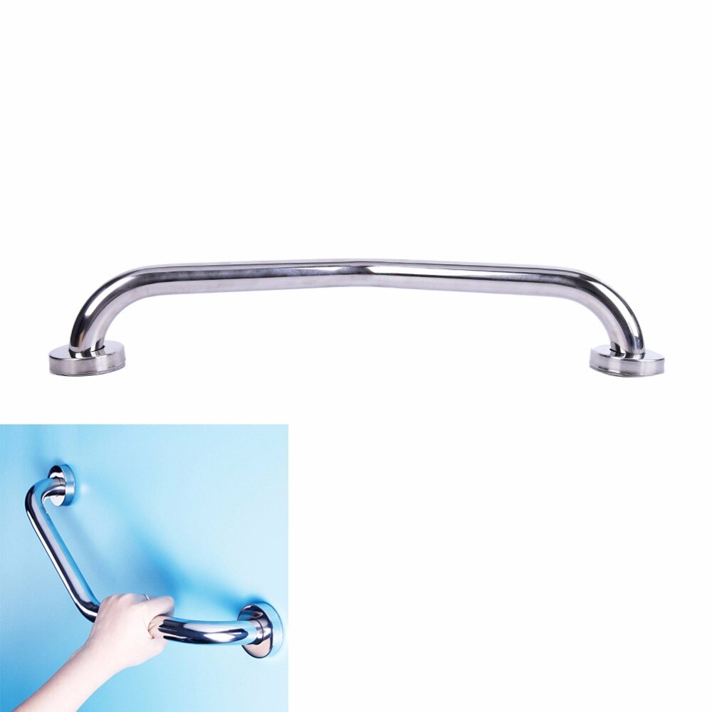 304 Stainless Steel Bathtub Arm Safety Handle Bath Shower Grab Tub Bar Bathroom Wall Mount Handle Grip Toilet Bathtub Handrail