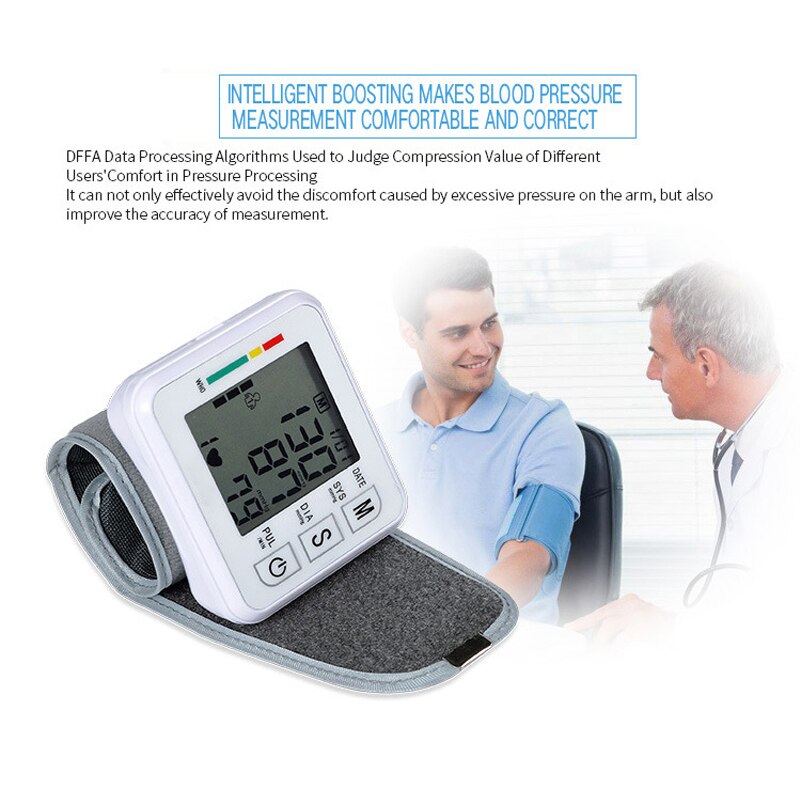 Medische Digitale Bloeddrukmeter Bloeddrukmeter Vinger Pulsoxymeter Body Thermometer Armband Bloeddrukmeter