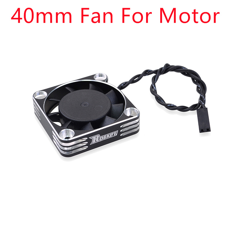 Rocket RC Fan 25mm 30mm 35mm 40mm 50mm SURPASS HOBBY Heat Dissipation Cooling Fan for for 1/10 1/8 RC Car Brushless Motor
