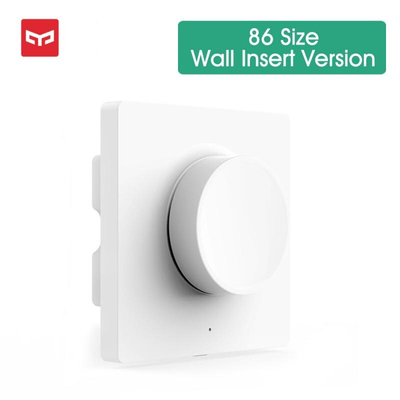 Original Mijia Smart Dimmer Switch Intelligent Adjustment Off Light Still Work 5 In 1 Control Smart Switch For Xiaomi: A 86