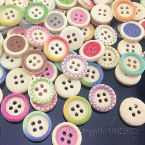 50PCs 2 Löcher Mixed Blume Tasten für Hand Handwerk Scrapbooking DIY Nähen Dekorative kinder Taste Kleidung WB526: Color 7